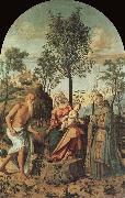 Gentile Bellini Madonna of the Orange trees oil painting reproduction
